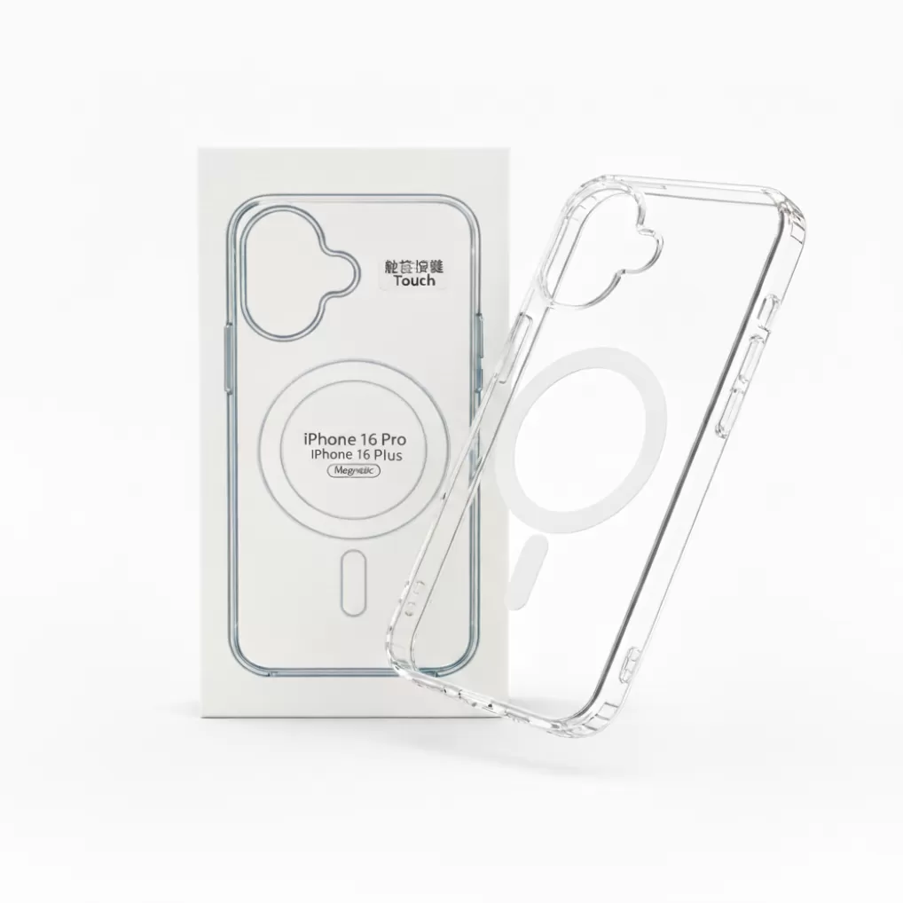 Premium Clear Magsafe Case for iPhone 16 PRO PLUS - Slim, Shockproof & Wireless Charging Compatibl