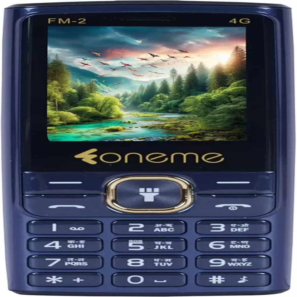 Foneme Wave 4G Keypad Mobile Phone With 1 Year Warranty